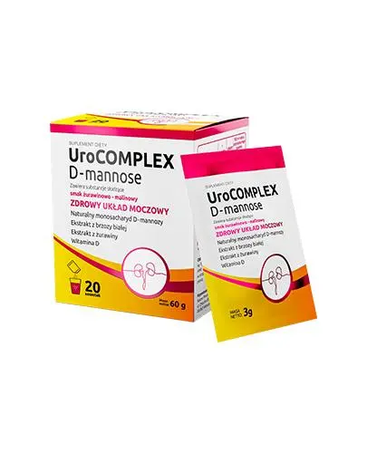 Nature Pharm UroComplex D-mannose, saszetki, 20 sztuk zdjęcie