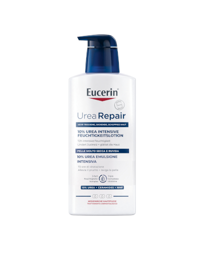 Eucerin, Urea Repair, Intensywnie nawilżająca emulsja z 10% mocznika, 400 ml zdjęcie