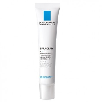 LA ROCHE-POSAY EFFACLAR K(+) Odnawiający krem przeciw zaskórnikom o działaniu antyoksydacyjnym, 40 ml