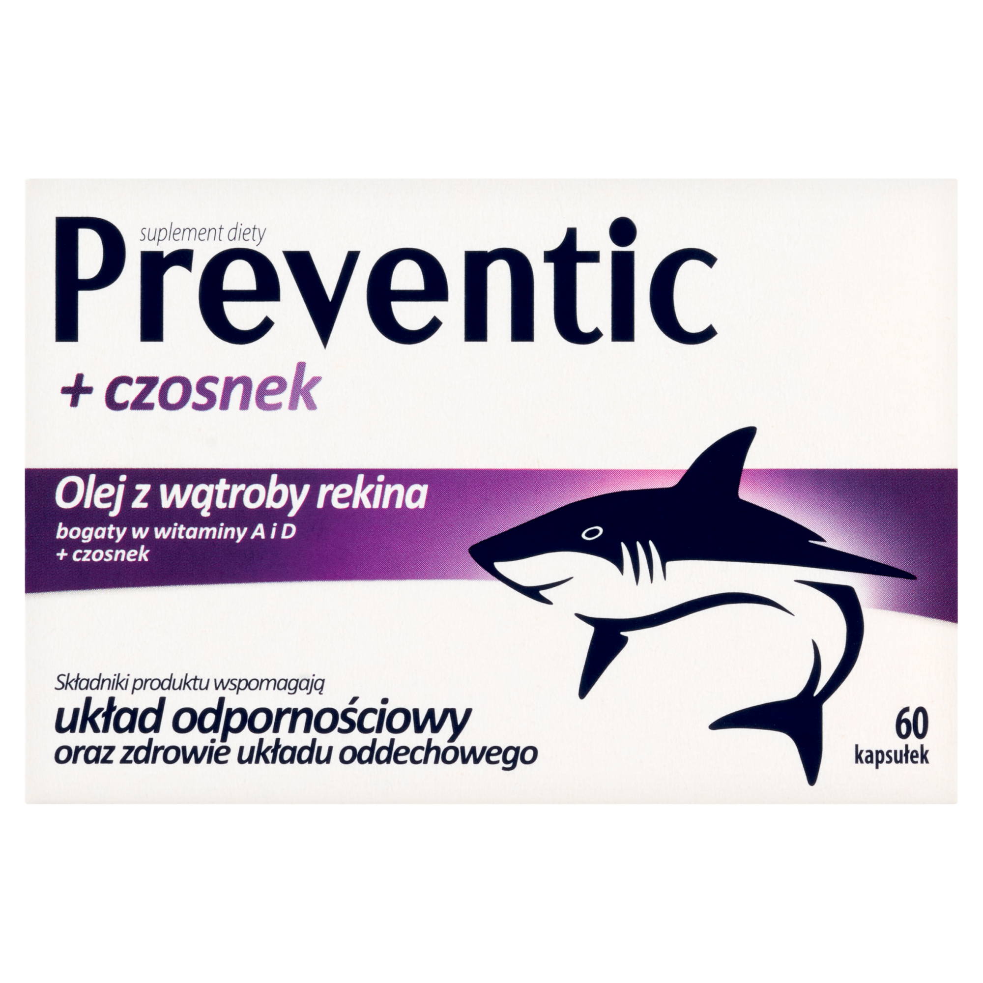 Preventic + czosnek 60 kapsułek zdjęcie
