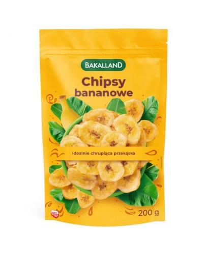Bakalland Chipsy bananowe, 200 g zdjęcie