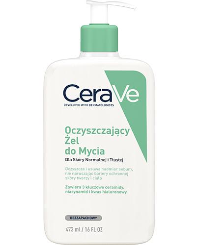 CeraVe, oczyszczający żel do mycia z ceramidami dla skóry normalnej i tłustej, 473 ml zdjęcie