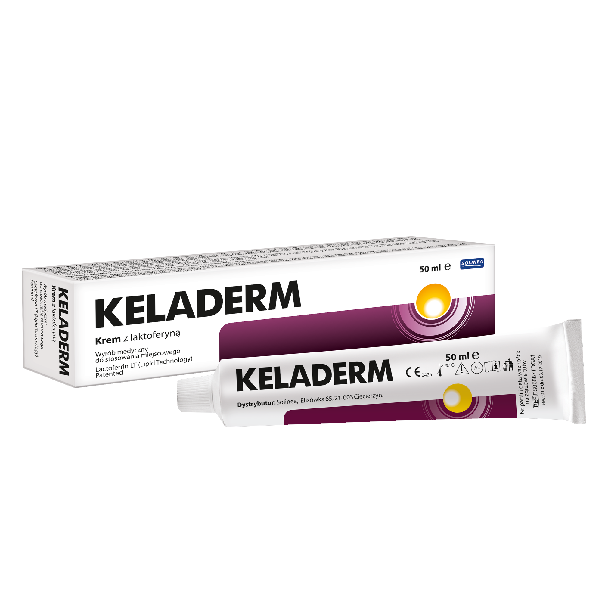 Keladerm krem z laktoferyną na przebarwienia skóry 50 ml zdjęcie