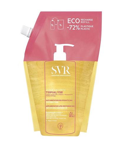 SVR Topialyse Huile Lavante Micellaire Micelarny olejek do mycia, zapas, 1000 ml, cena, opinie, skład zdjęcie