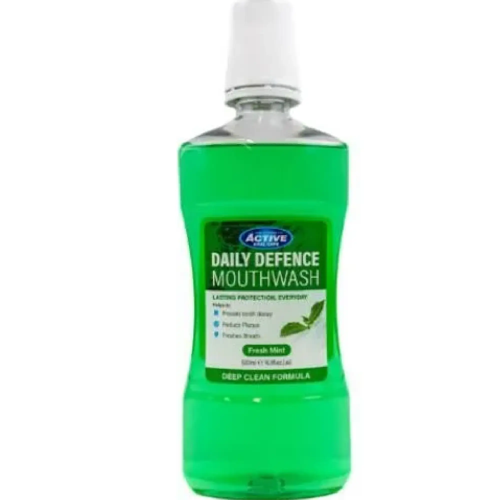 Beauty Formulas Daily Defence Płyn do jamy ustnej Świeża Mięta, 500 ml zdjęcie