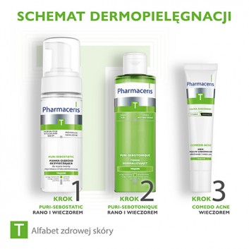 Pharmaceris T Puri-Sebostatic, pianka głęboko oczyszczająca, 150 ml