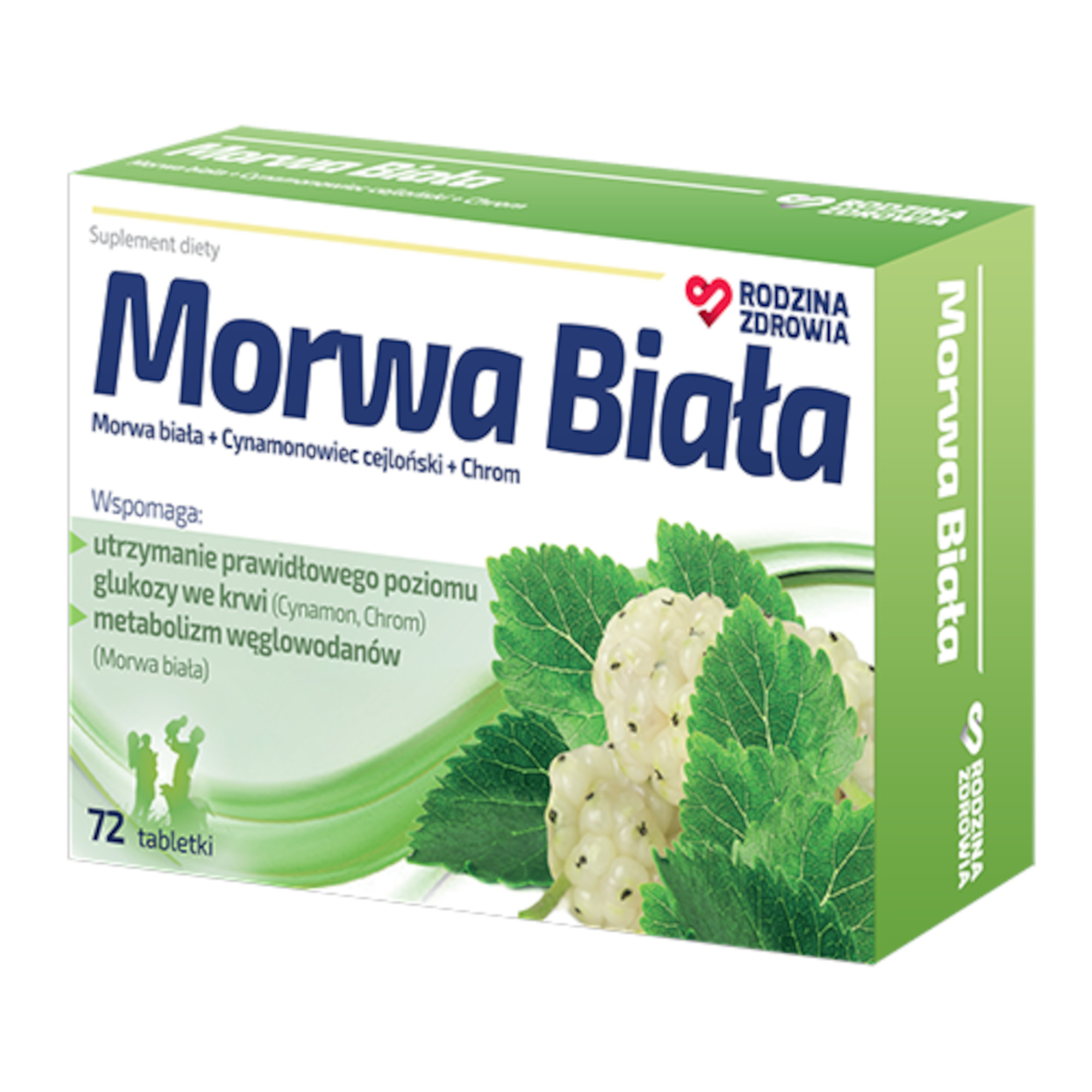 Rodzina Zdrowia Morwa Biała, tabletki, 72 sztuki zdjęcie