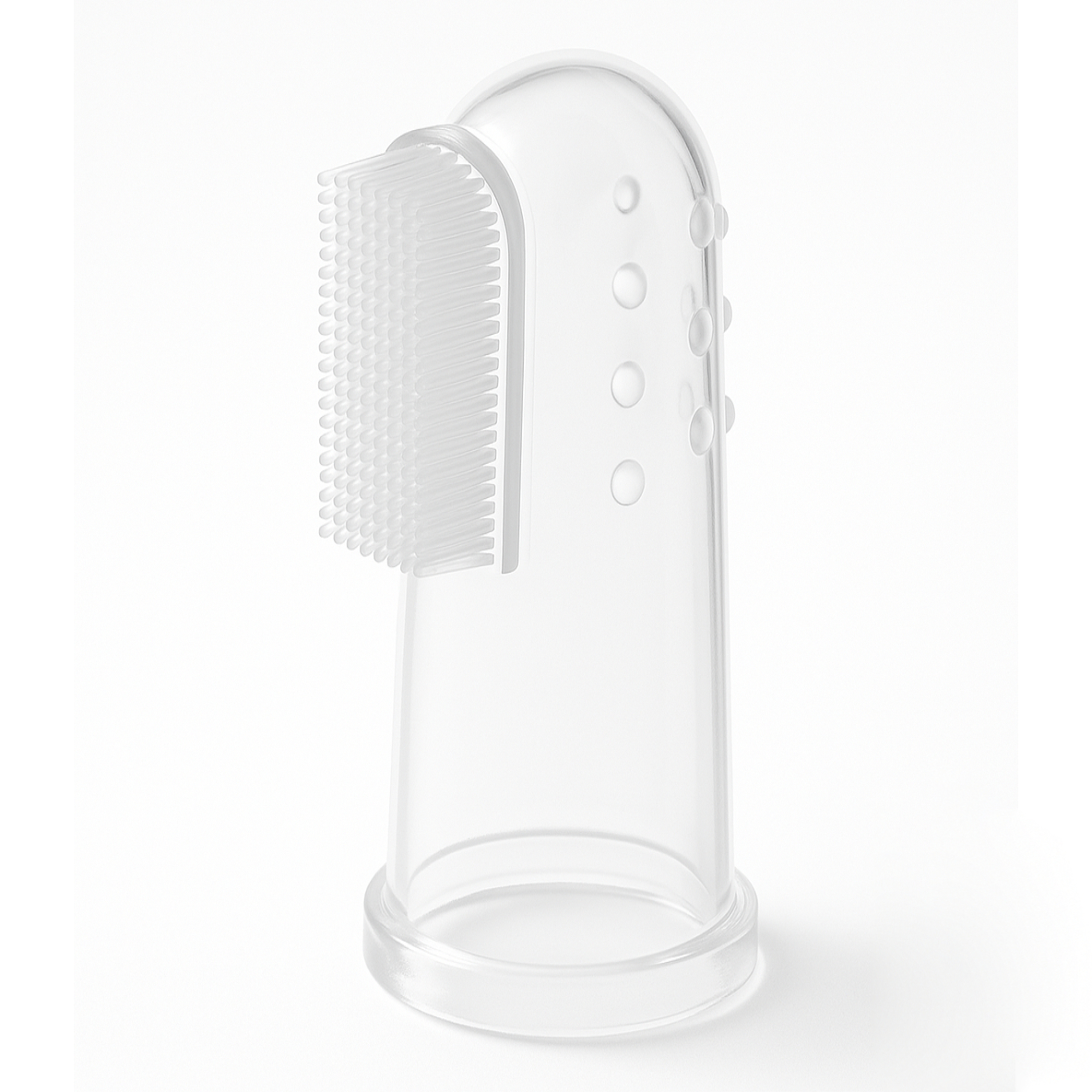 Bocioland, silikonowa szczoteczka na palec, 1 sztuka