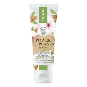 Lirene POWER OF PLANTS MIGDAŁ Peeling enzymatyczny, 75 ml