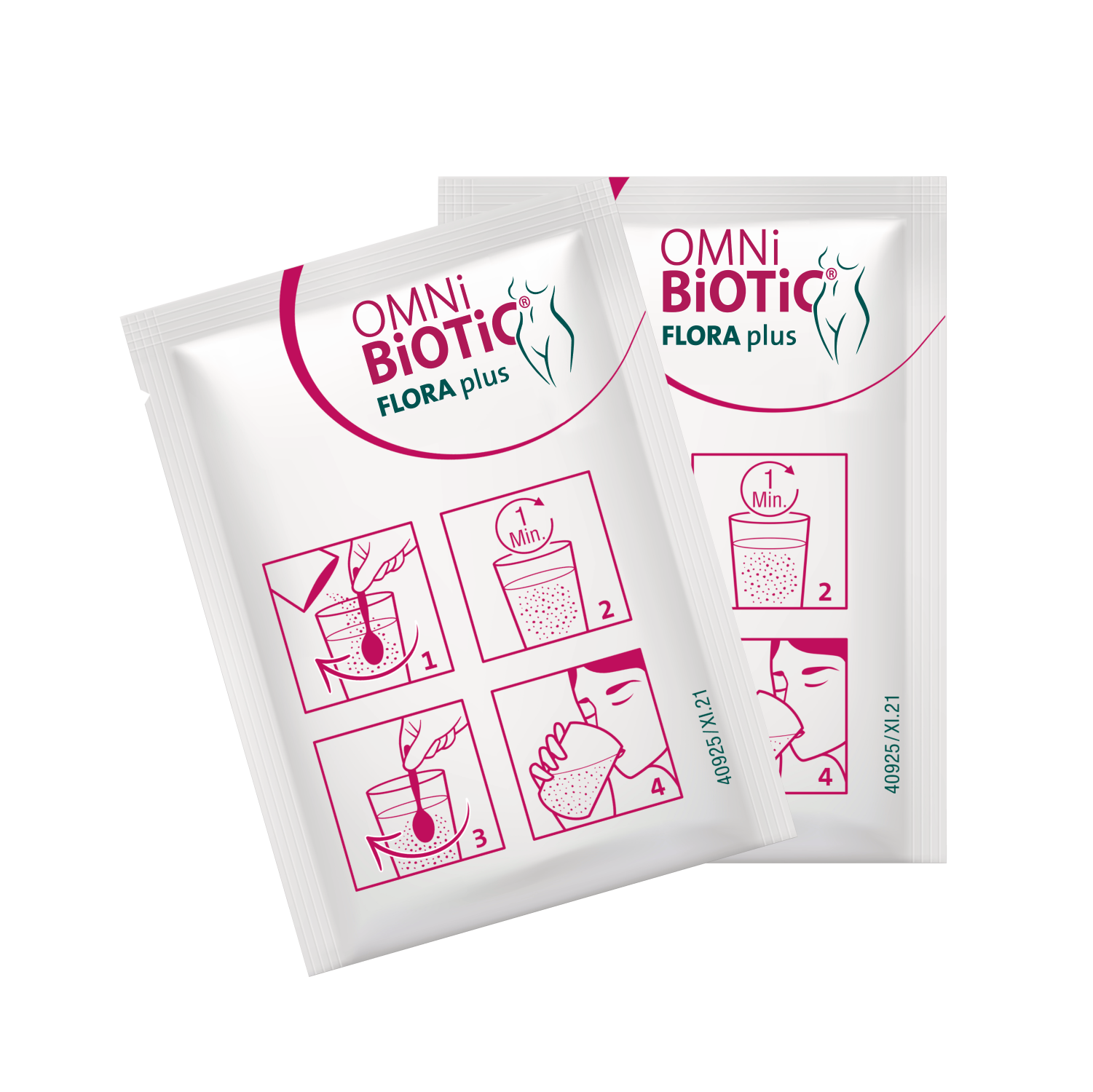 Omni-Biotic FLORA plus, proszek, 14 saszetek
