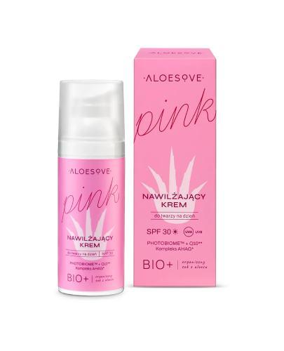 Aloesove Pink nawilżający krem do twarzy na dzień SPF 30 50 ml zdjęcie