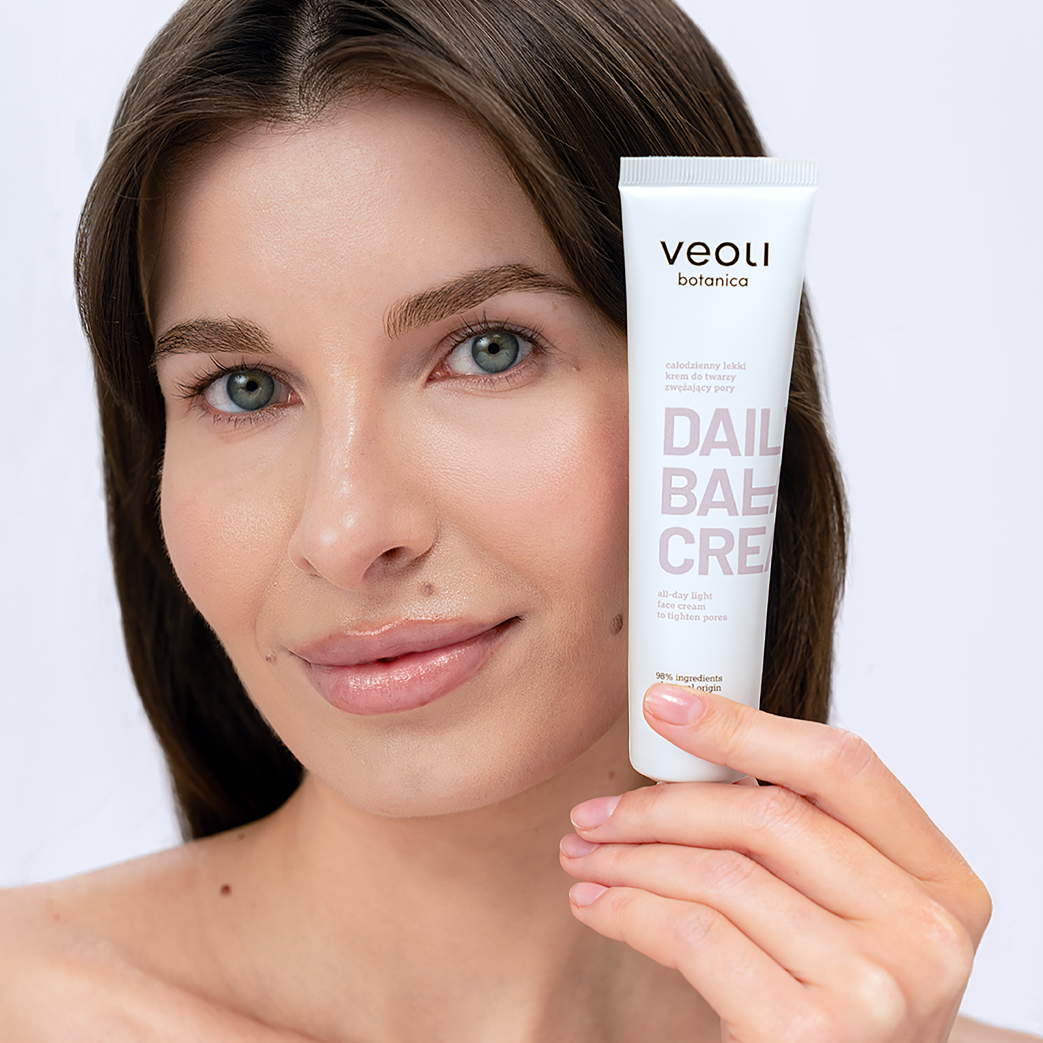 Veoli Botanica Daily Balance Cream Całodzienny lekki krem do twarzy zwężający pory, 75 ml