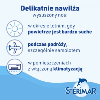 Sterimar Higiena nosa fizjologiczny roztwór wody morskiej, spray 100 ml