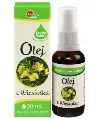 KEJ Organiczny zimnotłoczony olej z wiesiołka 50 ml zdjęcie