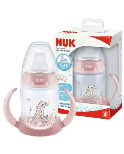 NUK Butelka PP 150 ml 6m+ FC BAMBI [743313] zdjęcie