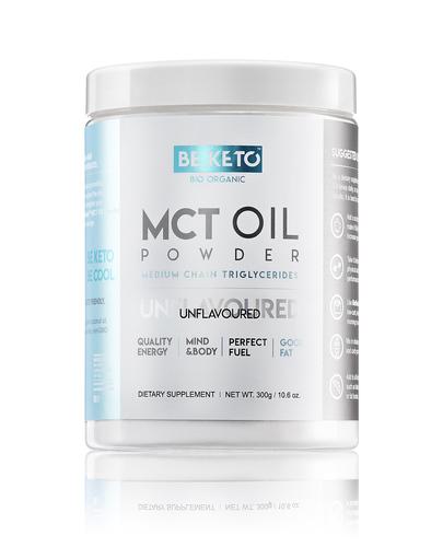 BeKeto MCT Oil Powder Unflavored, 300 g, cena, wskazania, skład zdjęcie