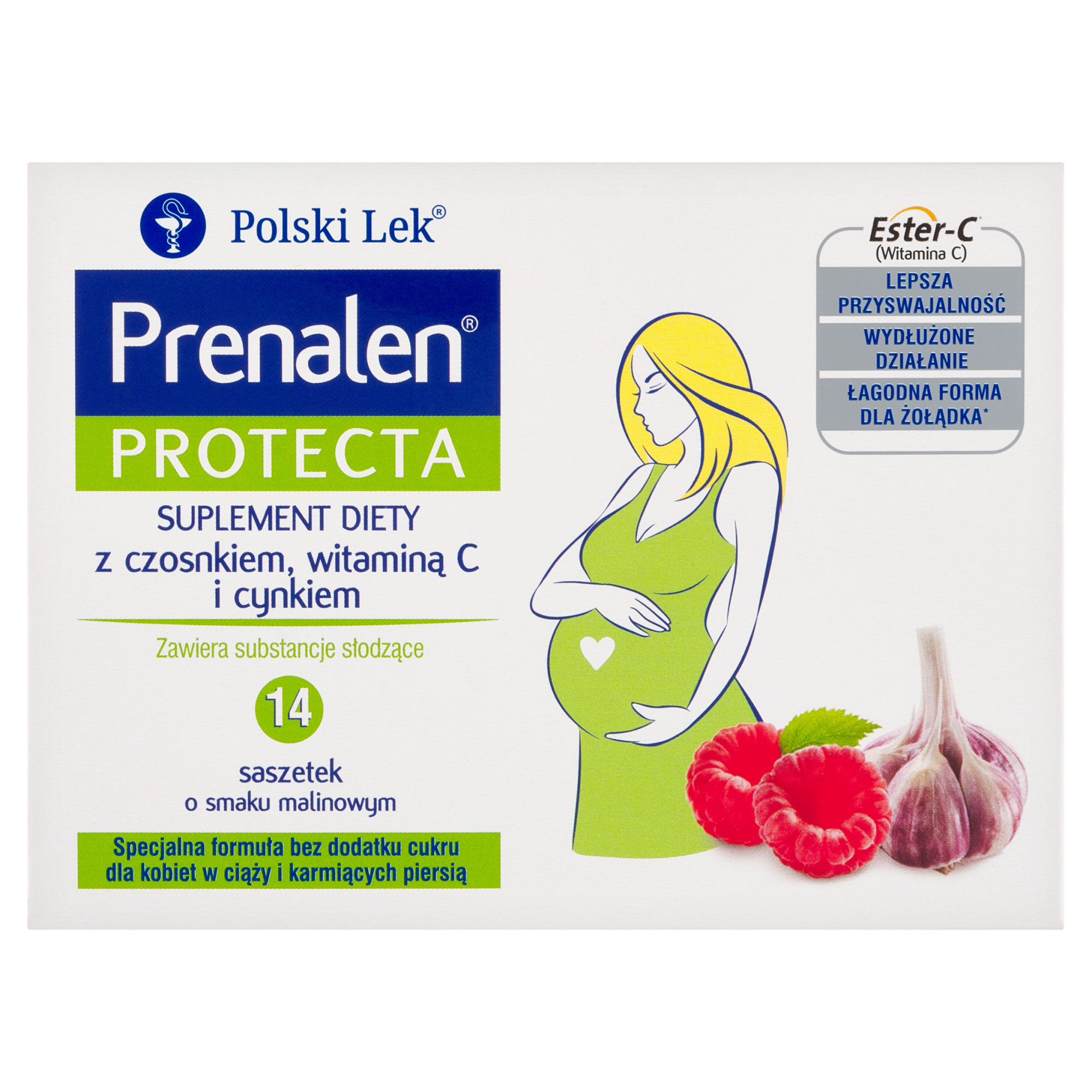 Prenalen preparat dla kobiet w ciąży i matek karmiących piersią 14 saszetek zdjęcie