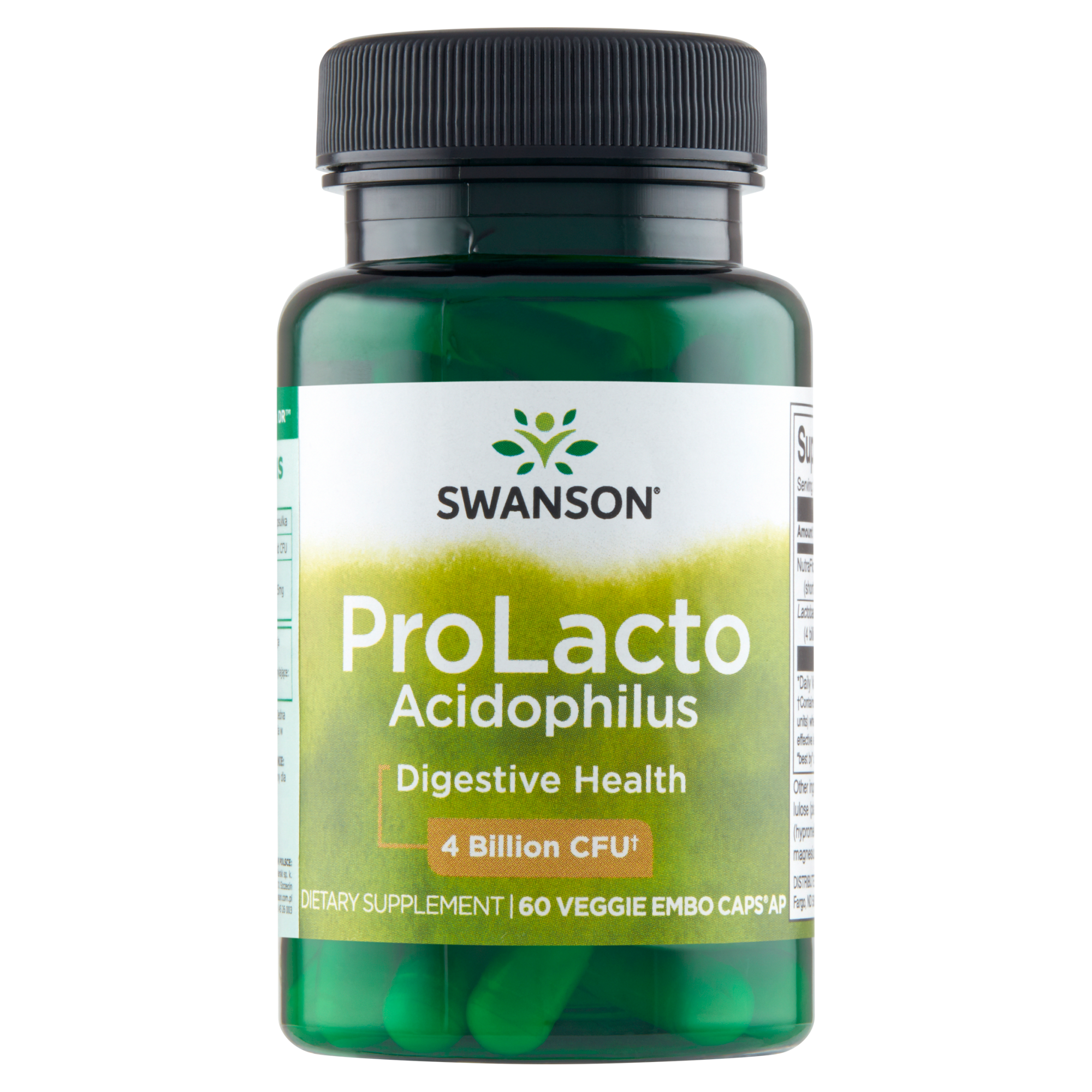 SWANSON ProLacto Acidophilus (Probiotyki) - 60 kaps. zdjęcie