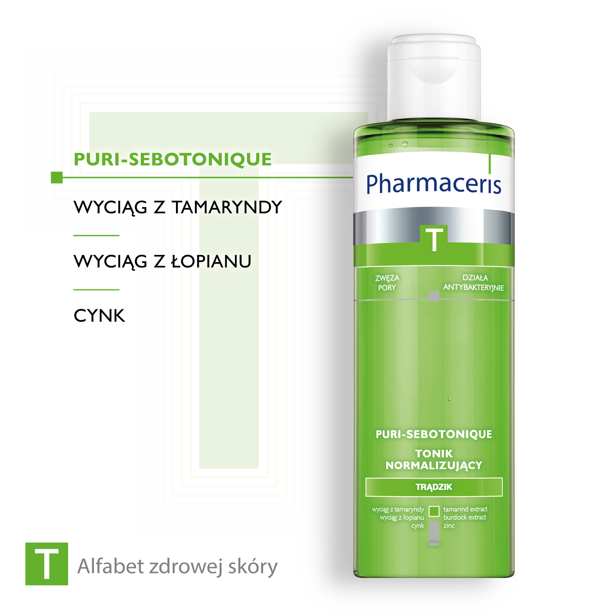 Pharmaceris T Puri-Sebotonique tonik normalizujący do twarzy 200 ml