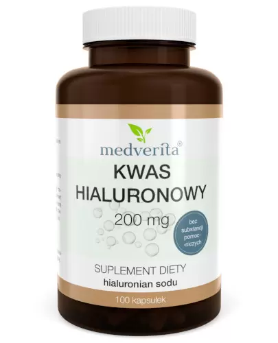 Medverita kwas hialuronowy 200 mg 120 kapsułek zdjęcie