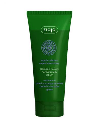 ZIAJA Szampon ziołowy normalizujący sebum - topola osikowa olejek lawendowy - 200 ml zdjęcie