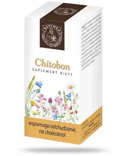 Chitobon wspomaga odchudzanie na cholesterol 60 kapsułek zdjęcie