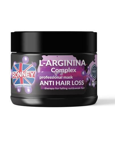 Ronney Professional Mask L-Arginina Complex Anti Hair Loss Therapy Maska przeciw wypadaniu włosów, 300 ml zdjęcie