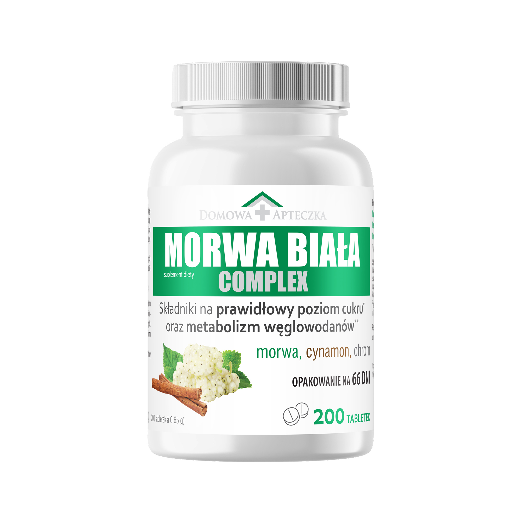 Domowa Apteczka Morwa Biała Complex 200 tabletek zdjęcie