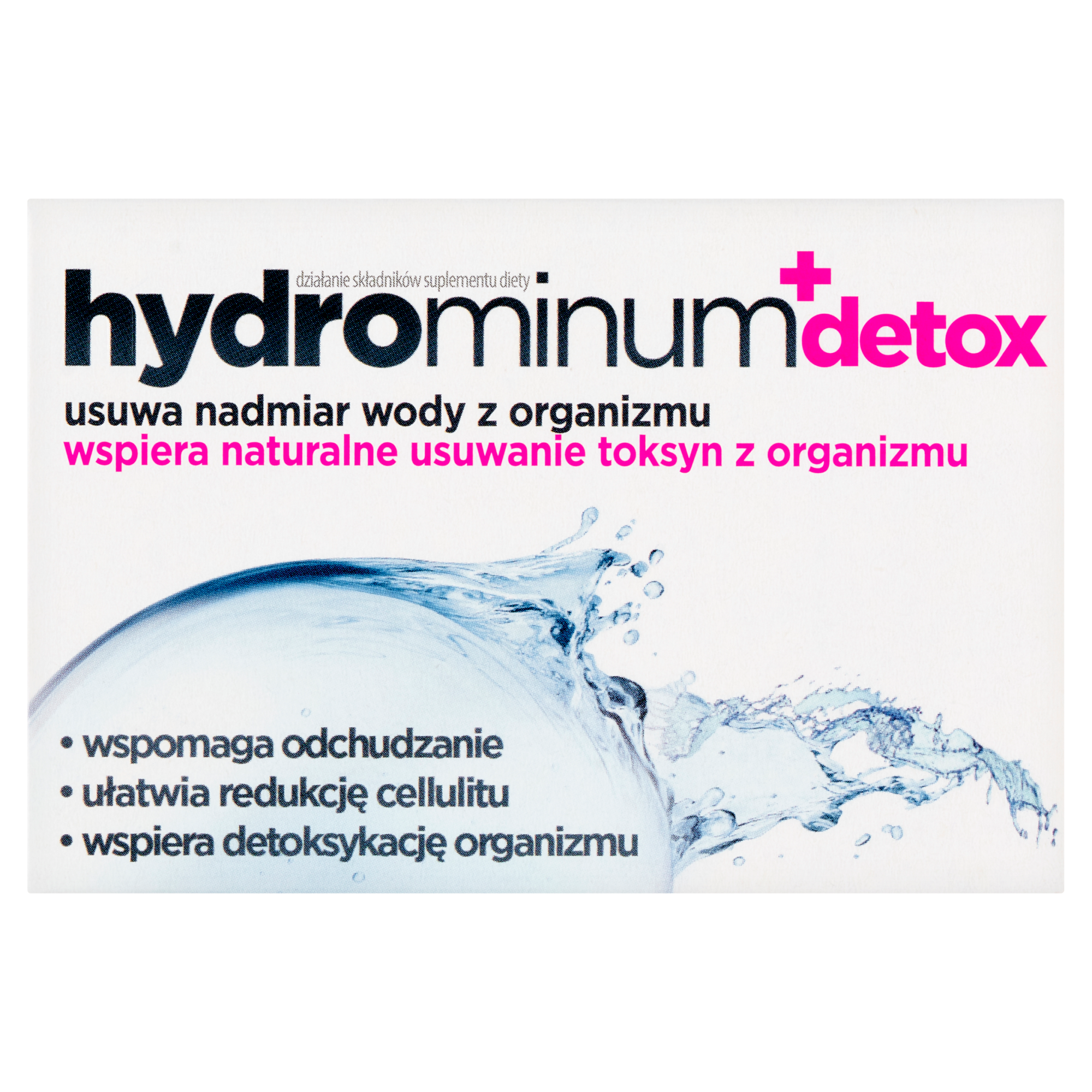 Hydrominum + detox, tabletki, 30 sztuk zdjęcie