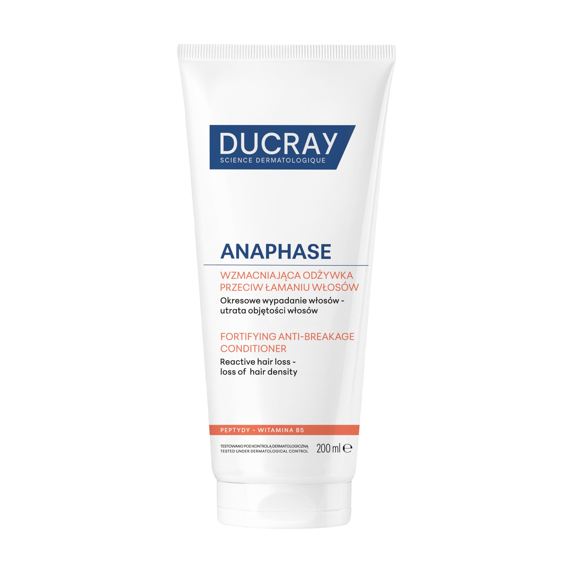  Ducray Anaphase, Wzmacniająca odżywka przeciw łamaniu włosów, 200 ml zdjęcie