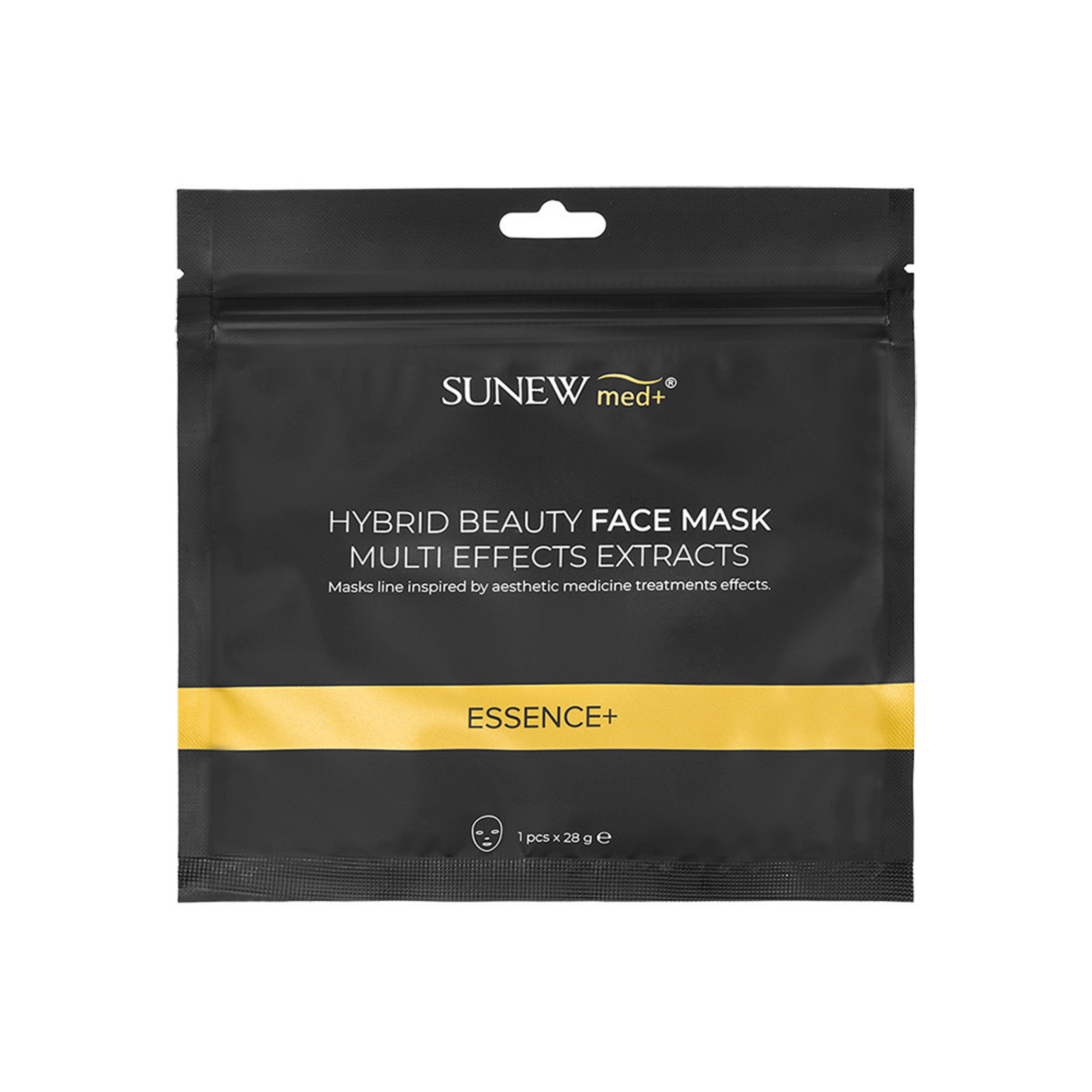SunewMed+ Essence+ Maska hybrydowa z peptydami i śluzem ślimaka - 1 szt.  zdjęcie