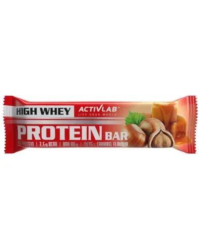 ActivLab High Whey Protein Bar baton wysokobiałkowy orzechowo-karmelowy 1 sztuka [DROGERIA] zdjęcie