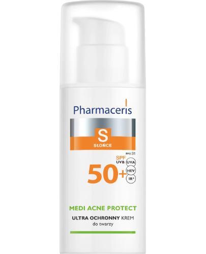 Pharmaceris S Medi Acne Protect ultra ochronny krem do twarzy i okolic oczu SPF 50+ 50 ml zdjęcie