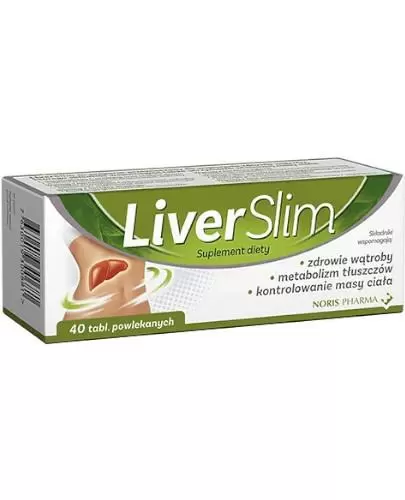 LiverSlim 40 tabletek zdjęcie