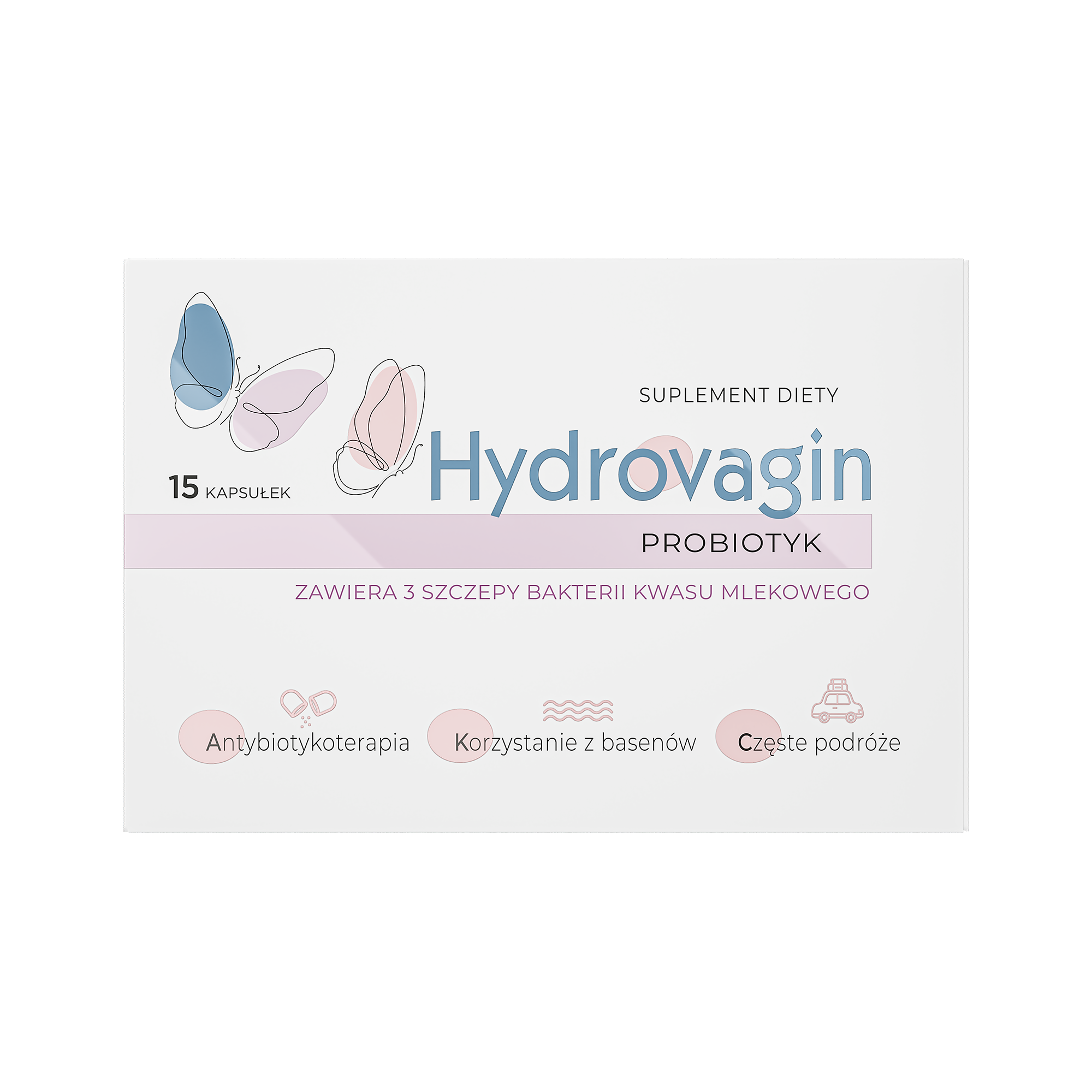 Hydrovagin, probiotyk, kapsułki, 15 sztuk zdjęcie