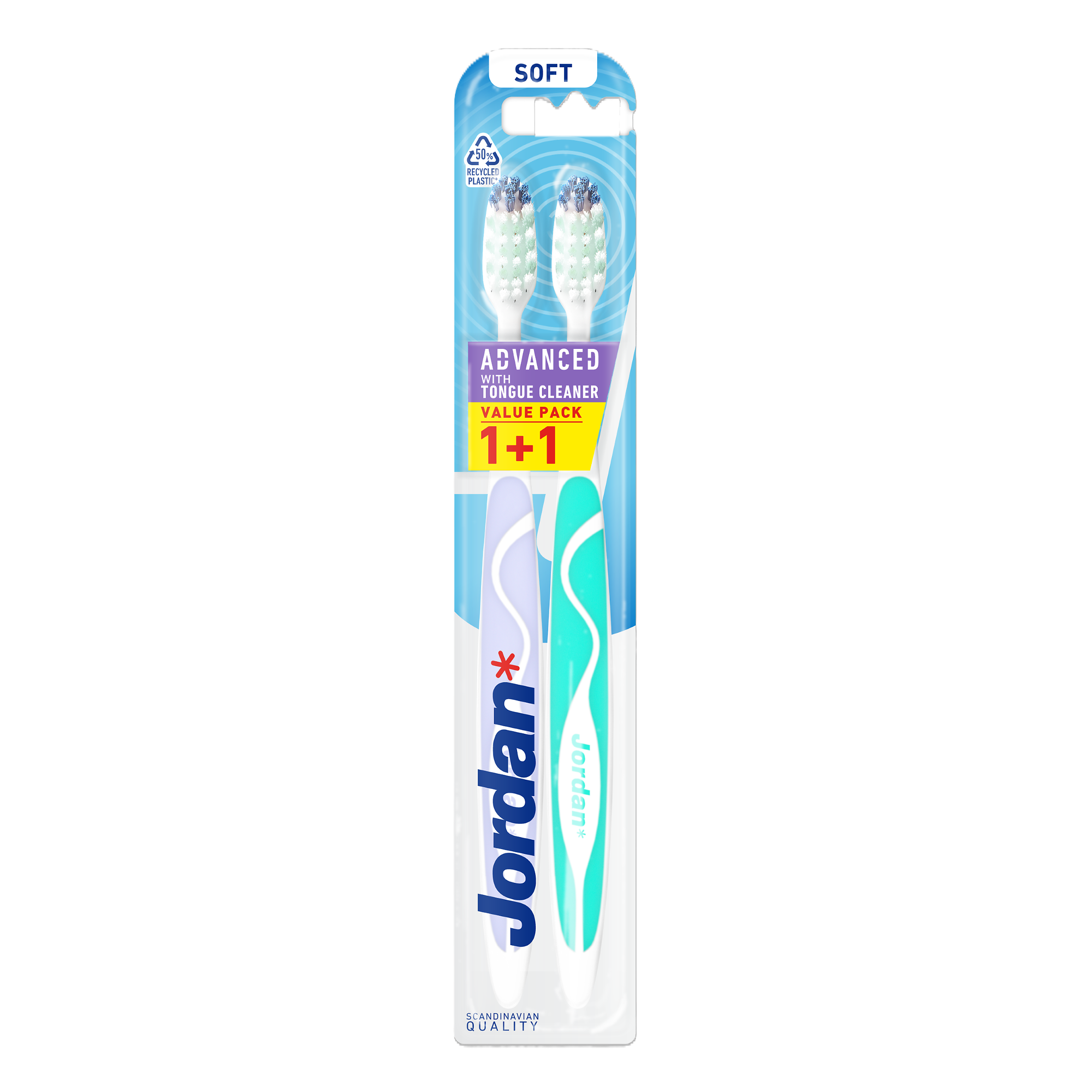 Jordan Advanced Soft Szczoteczka do zębów, 2 sztuki