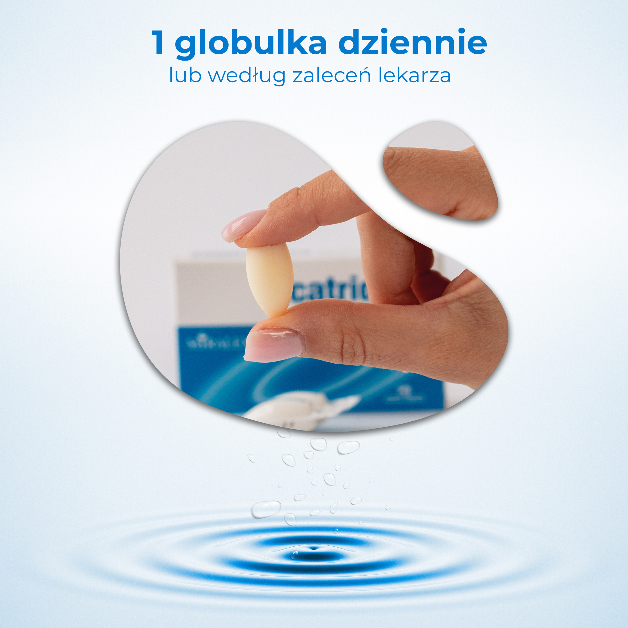 Cicatridina globulki dopochwowe 10 sztuk