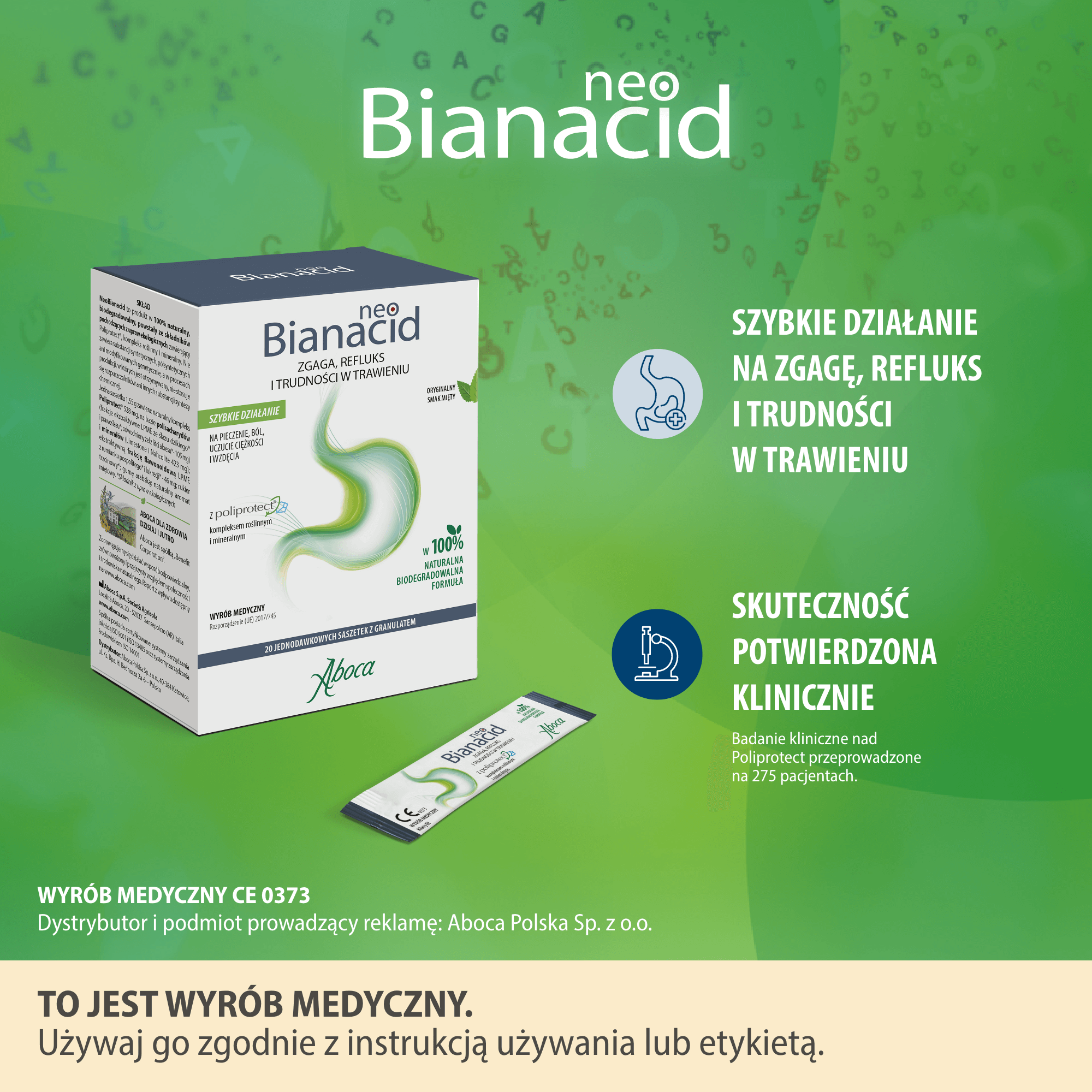 NeoBianacid, saszetki, 20 sztuk