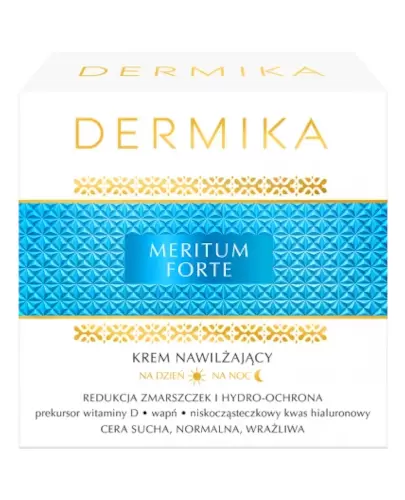 Dermika Meritum Forte krem nawilżający dzień/noc cera sucha i normalna 50 ml  zdjęcie