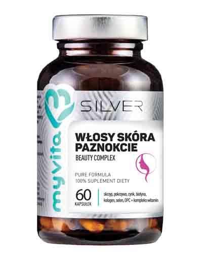 MYVITA SILVER Włosy Skóra Paznokcie - 60 kaps. zdjęcie