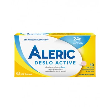 Aleric Deslo Active 5mg 10 tabletek