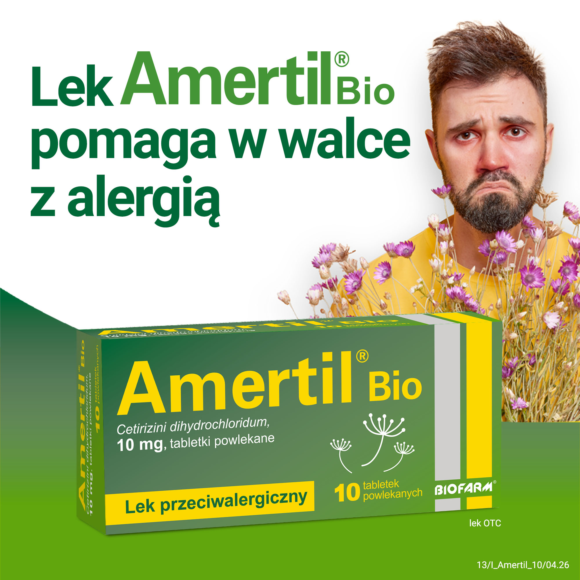 Amertil Bio 10mg 10 tabletek