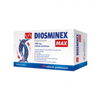 Diosminex Max 1000 mg 60 tabletek