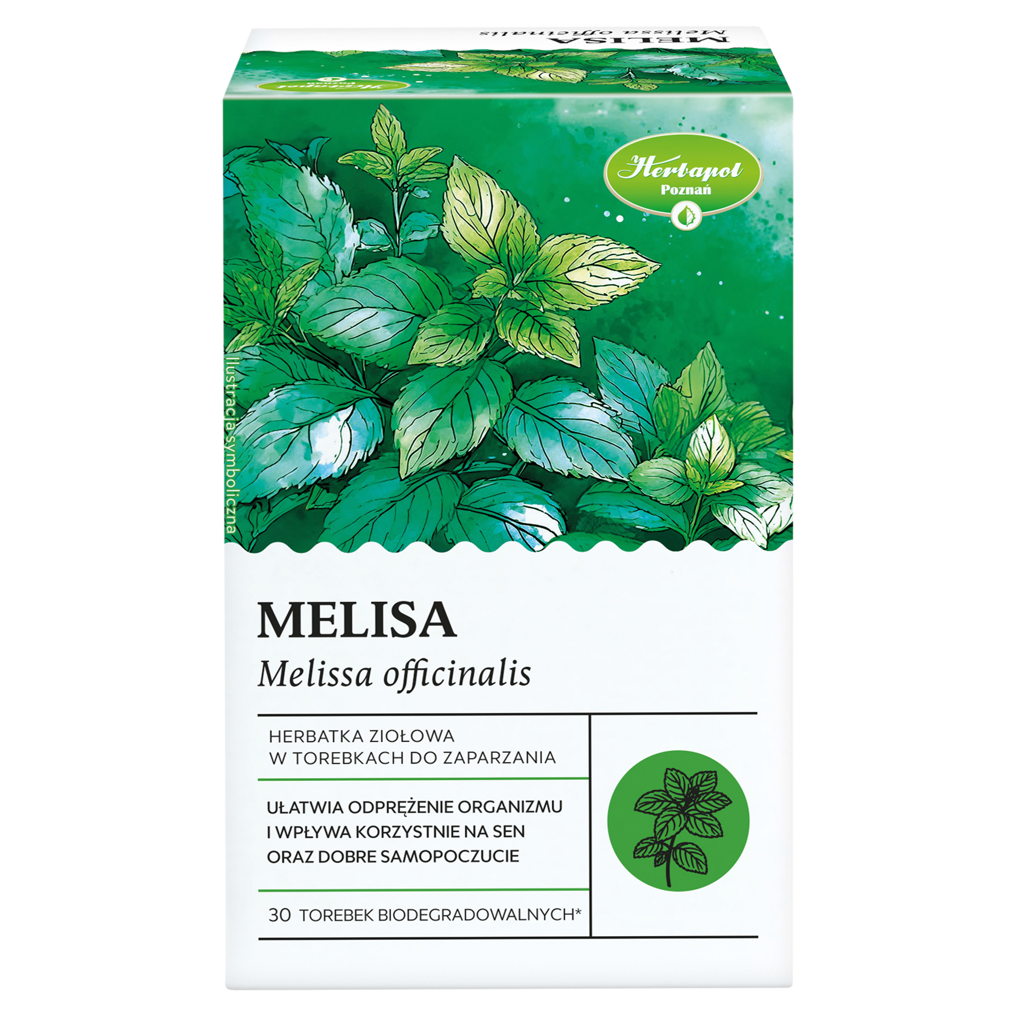Herbapol Tylko Natura Melisa Fix zioła do zaparzania 30 saszetek zdjęcie