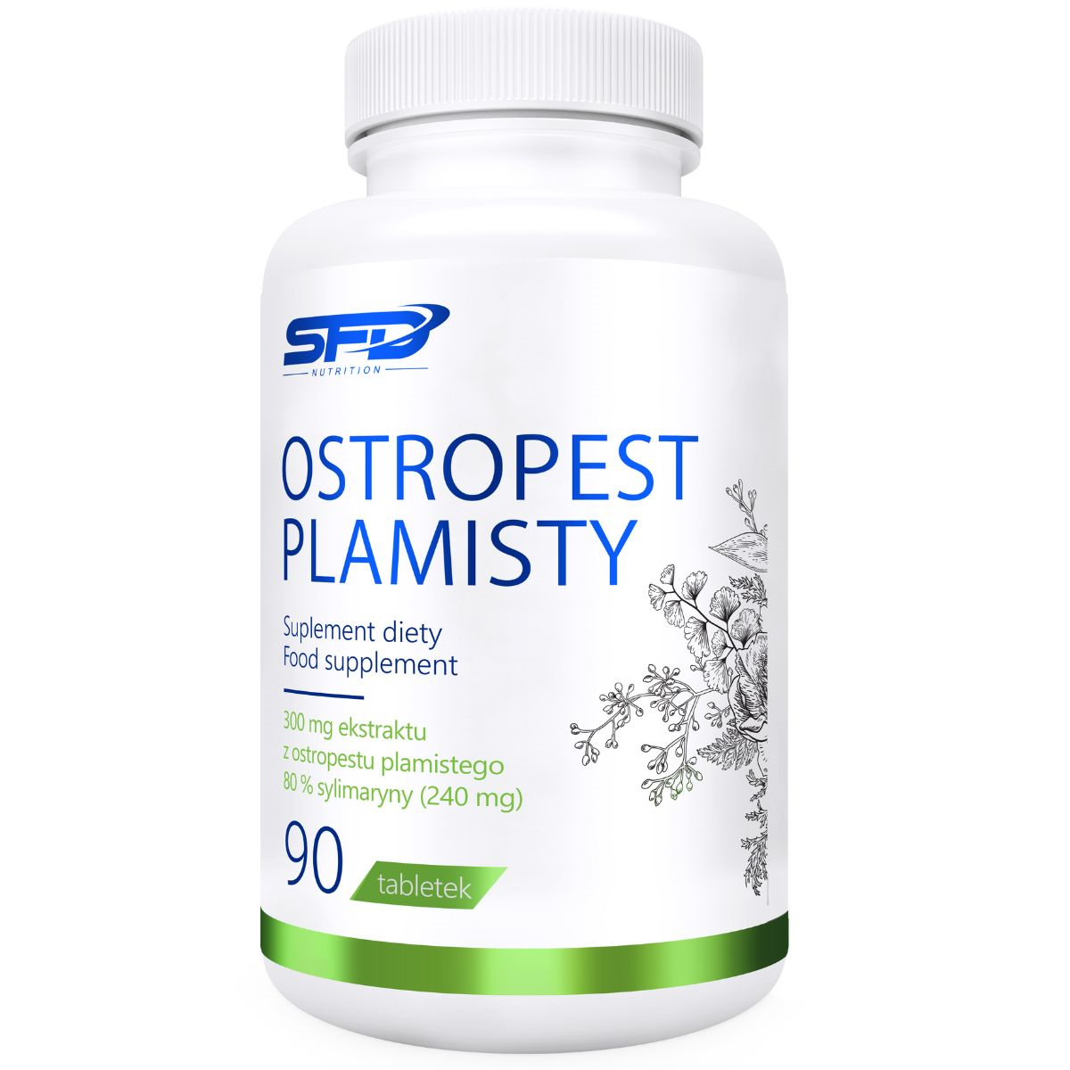 Sfd, Ostropest Plamisty, tabletki, 90 sztuk zdjęcie