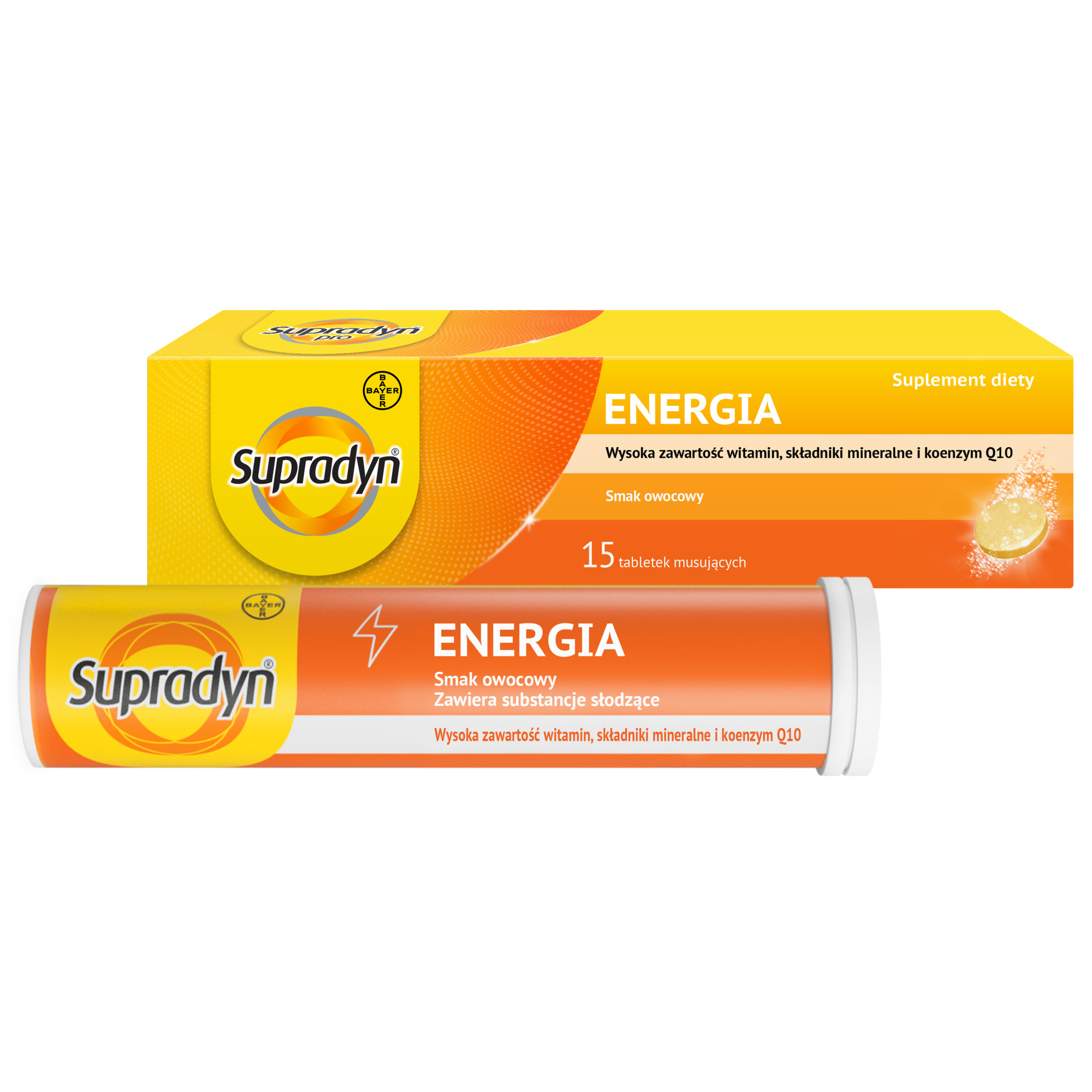 Supradyn Energia 15 tabletek musujących zdjęcie