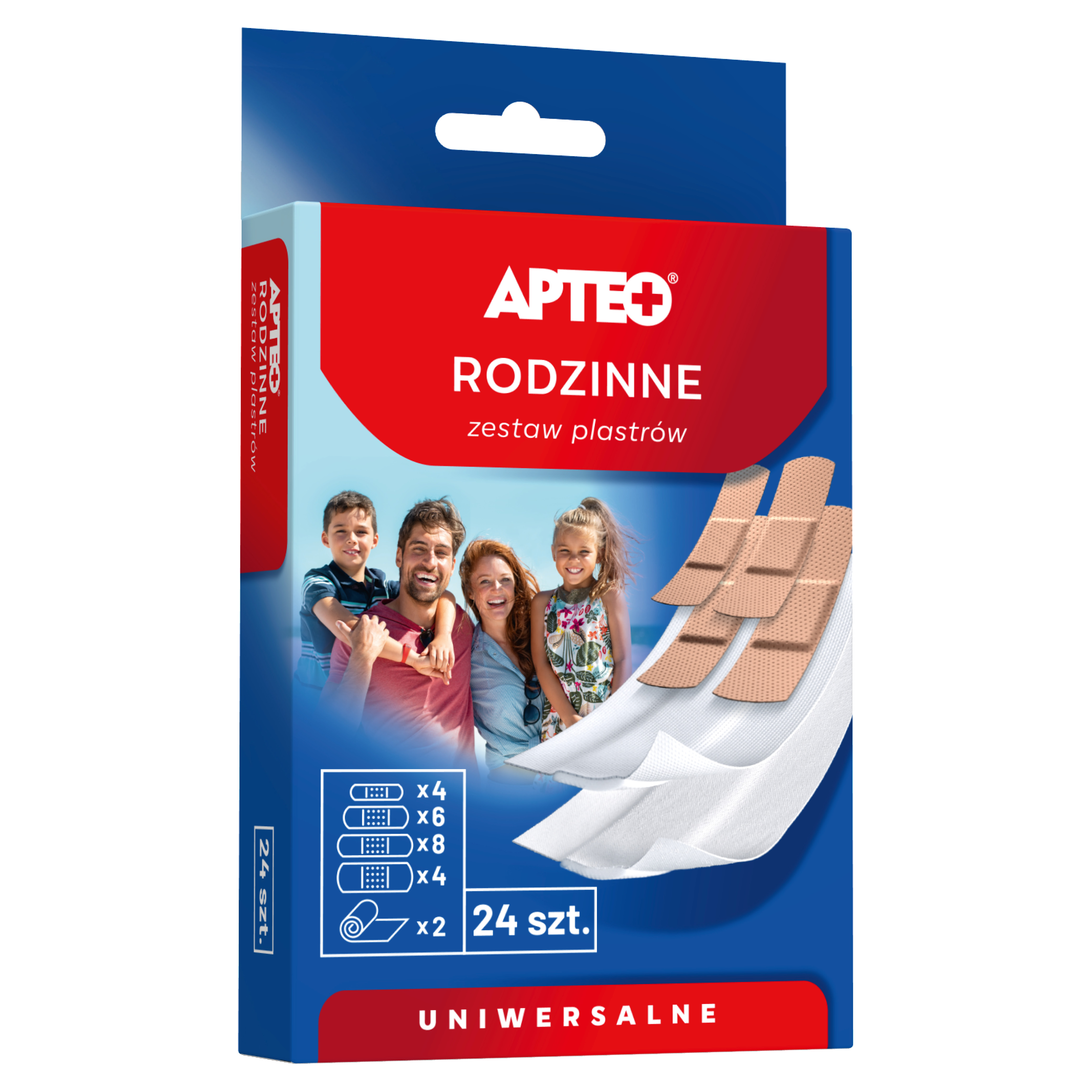 APTEO CARE Zestaw plastrów uniwersalnych - 24 szt. zdjęcie