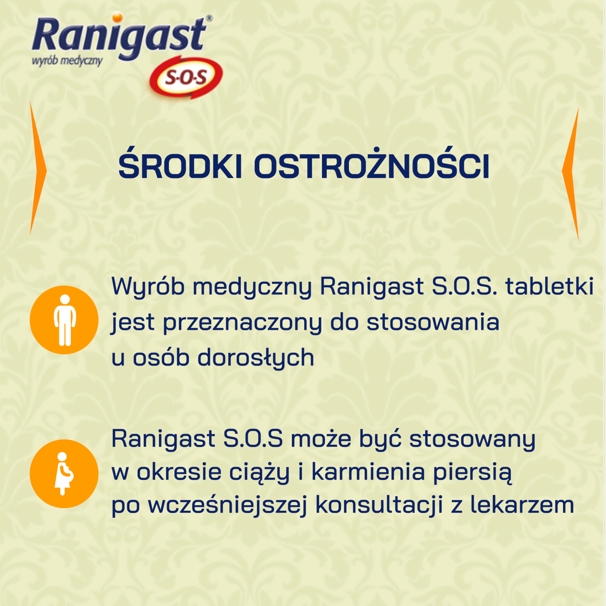 Ranigast S-O-S, 24 tabletki