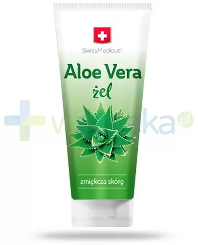 SwissMedicus® Aloe Vera żel zmiękczający skrórę 200 ml zdjęcie