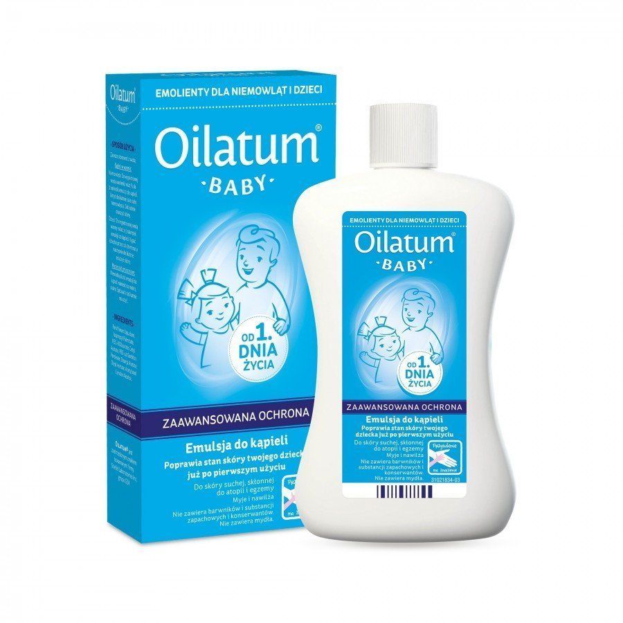 OILATUM BABY Emulsja do kąpieli dla dzieci, 250 ml 